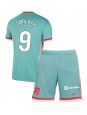 Atletico Madrid Alexander Sorloth #9 Replika Borta Kläder Barn 2024-25 Kortärmad (+ byxor)
